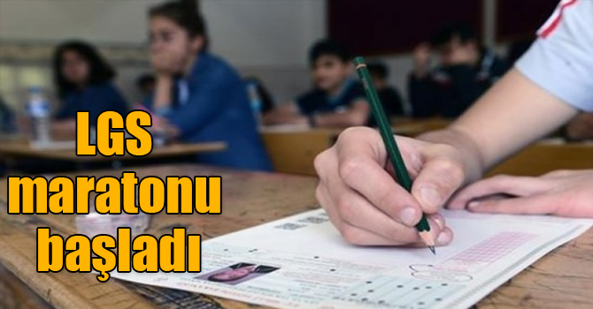 LGS maratonu başladı