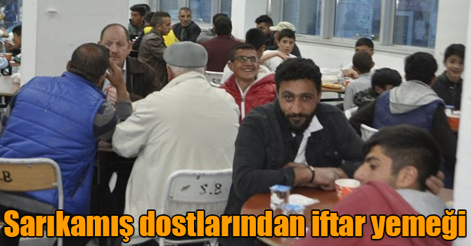 Sarıkamış dostlarından iftar yemeği