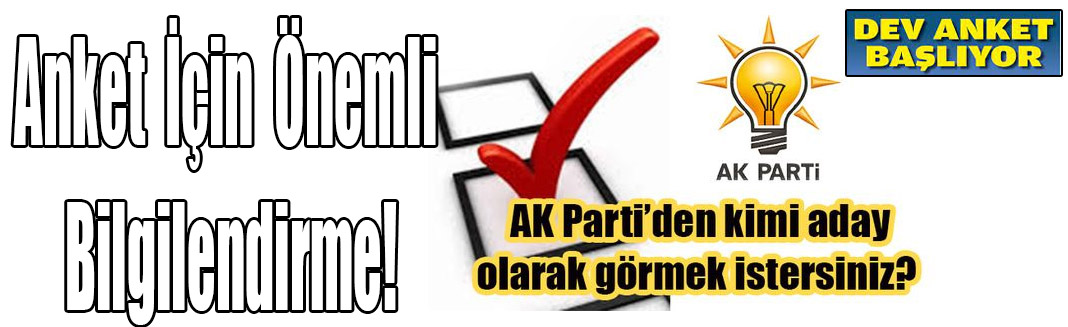 Kars Ak parti'de hangi adayı Belediye Başkanı olarak görmek istiyorsunuz?