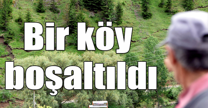 Ardahan'da bir köy heyelan riski nedeniyle boşaltıldı