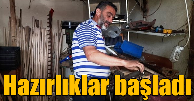 Kars’ta tırpan, dirgen ve tırmık hazırlıkları başladı