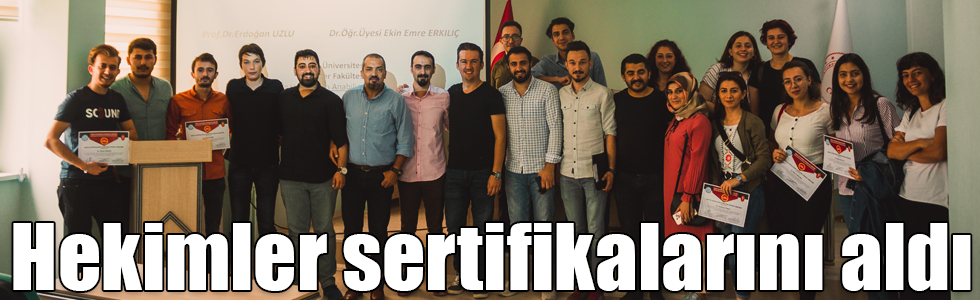 Kars’ta Veteriner Hekimlere sertifika verildi