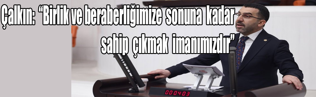 Çalkın'dan ülke gündemine damga vuracak bir açıklama!