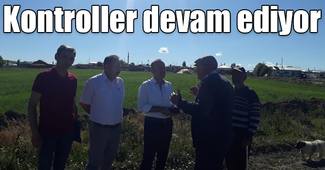 Kars’ta arazi ekiliş kontrolleri devam ediyor