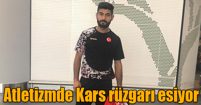 Atletizmde Kars rüzgarı esiyor