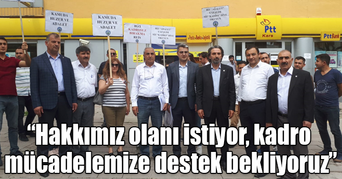 Toç Bir Sen ve Bayındır Memur Sen: “Hakkımız olanı istiyor, kadro mücadelemize destek bekliyoruz”
