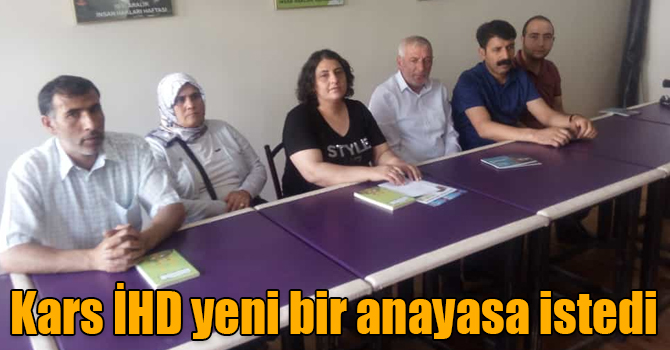 Kars İHD yeni bir anayasa istedi