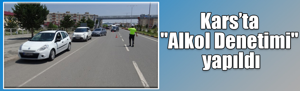 Kars’ta "Alkol Denetimi" yapıldı