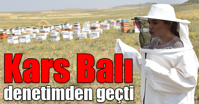 Kars Balı denetimden geçti