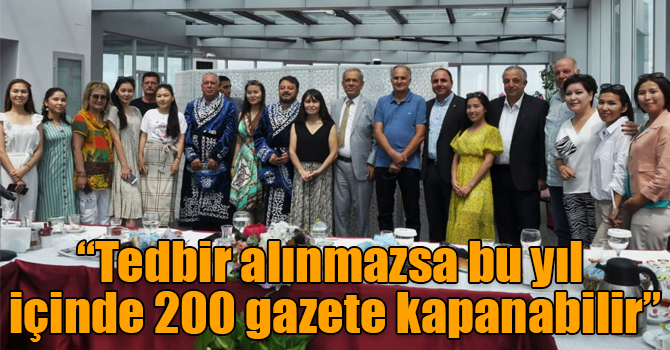 TGF Genel Başkanı seslendi: “Tedbir alınmazsa bu yıl içinde 200 gazete kapanabilir”