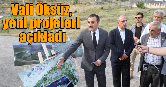 Kars Valisi Türker Öksüz, Valilik tarafından hazırlanan projeleri açıkladı