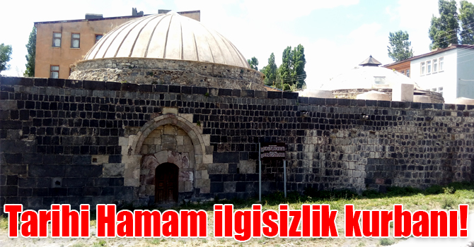 Tarihi Mazlum Ağa Hamamı ilgisizlik kurbanı!