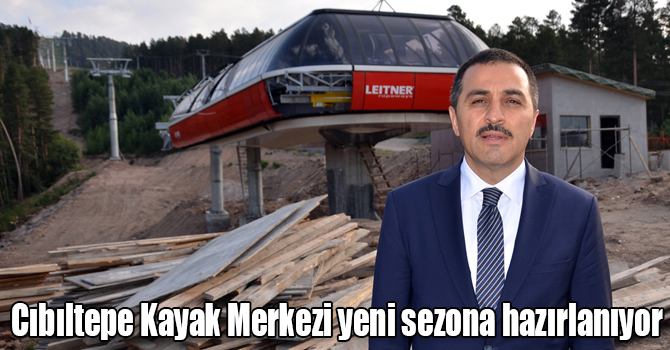 Cıbıltepe Kayak Merkezi yeni sezona hazırlanıyor