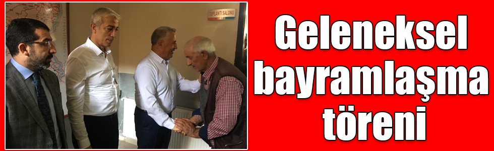 Kars AK Parti’den geleneksel bayramlaşma töreni