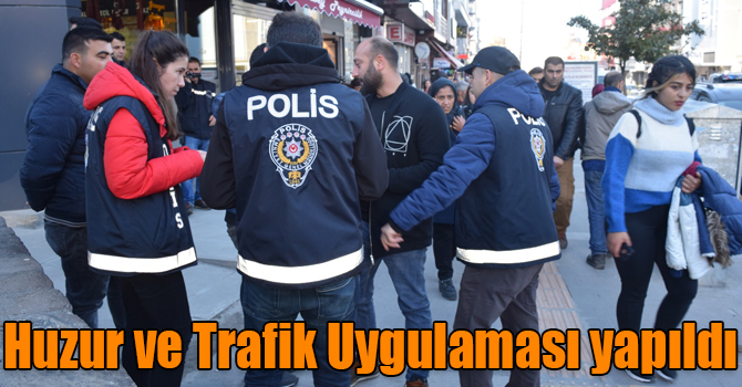 Kars’ta “Türkiye Huzur ve Trafik Uygulaması” yapıldı