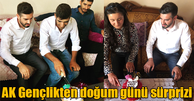 AK Gençlikten doğum günü sürprizi