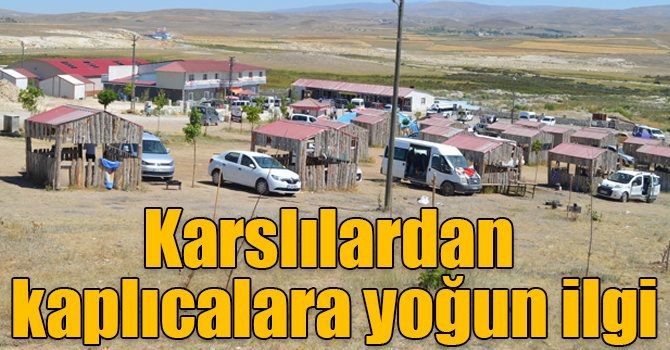 Karslılardan kaplıcalara yoğun ilgi