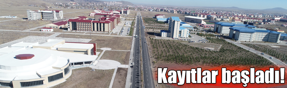 Üniversite kayıtları başladı!