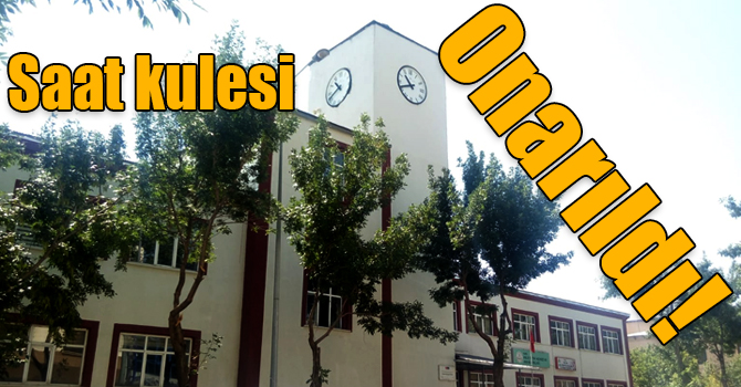 Kars saat kulesi onarıldı!