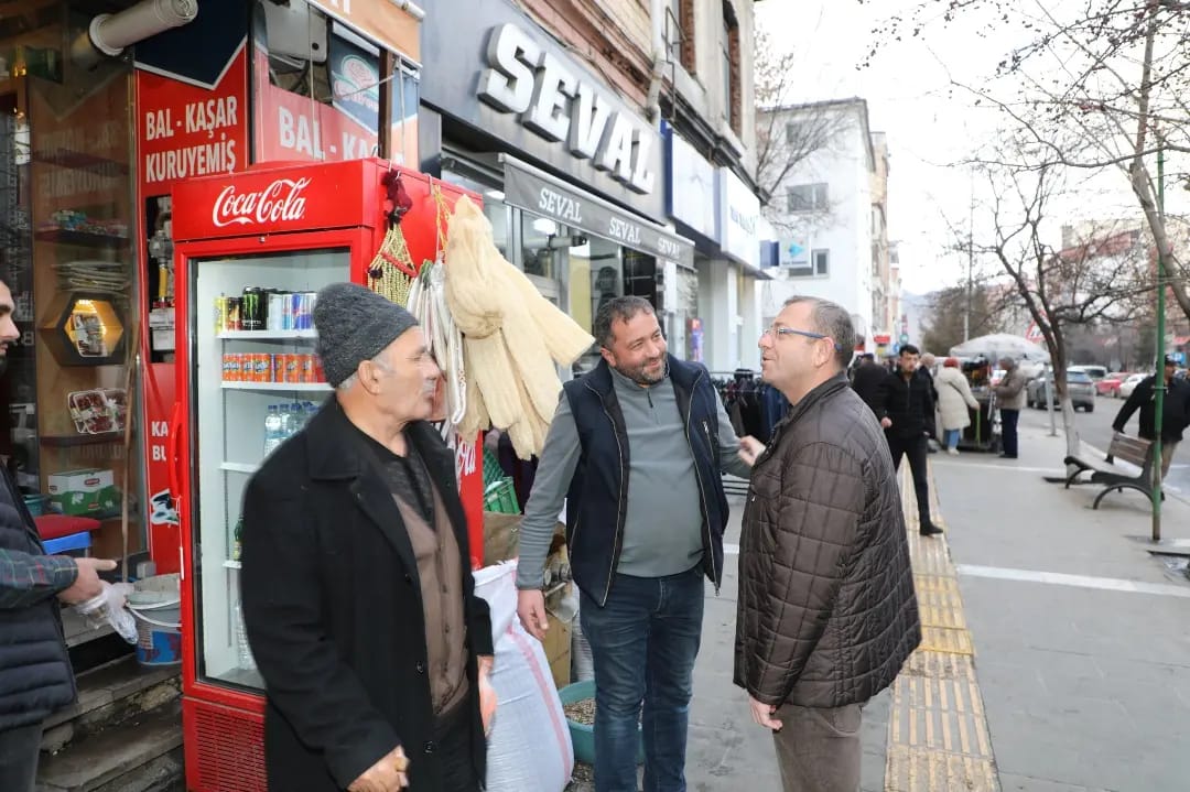 Kars Valisi Ziya Polat Esnafları Ziyaret Etti!