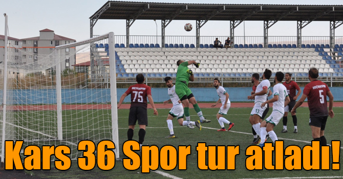 Ziraat Türkiye Kupası: Kars 36 Spor: 1 - Ardahan Hoçvan Spor: 0