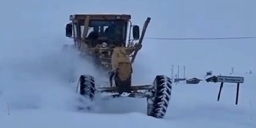 Kars’ta kapalı köy yolları açılıyor
