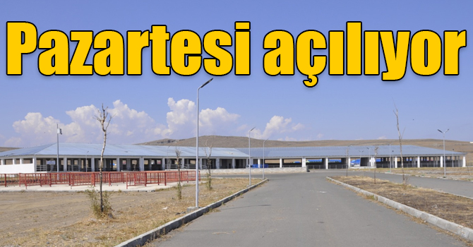 Yeni Hayvan Pazarı Pazartesi açılıyor