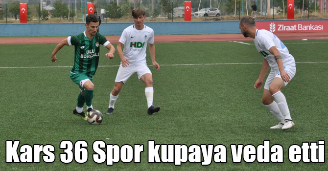Kars 36 Spor kupaya veda etti