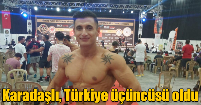 Karadaşlı, Türkiye üçüncüsü oldu