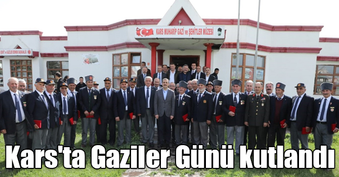 Kars'ta Gaziler Günü kutlandı