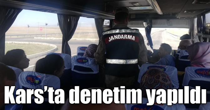 Kars’ta “Türkiye Huzur ve Güven Uygulaması” yapıldı