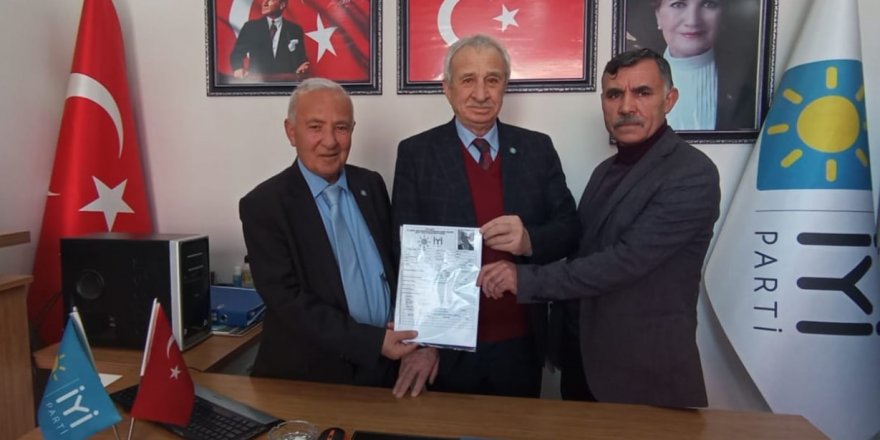 Enver Akkaya CHP’den İstifa Ederek İYİ Parti’ye Katıldı