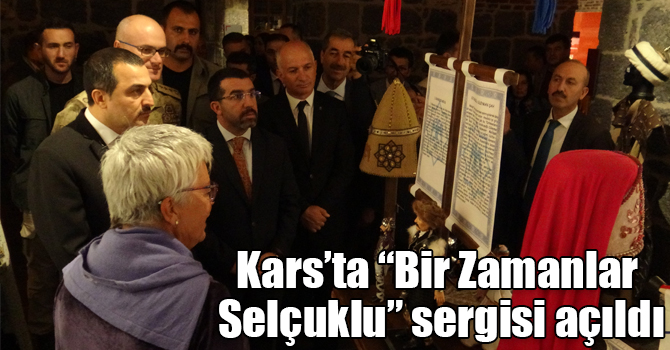 Kars’ta “Bir Zamanlar Selçuklu” sergisi açıldı