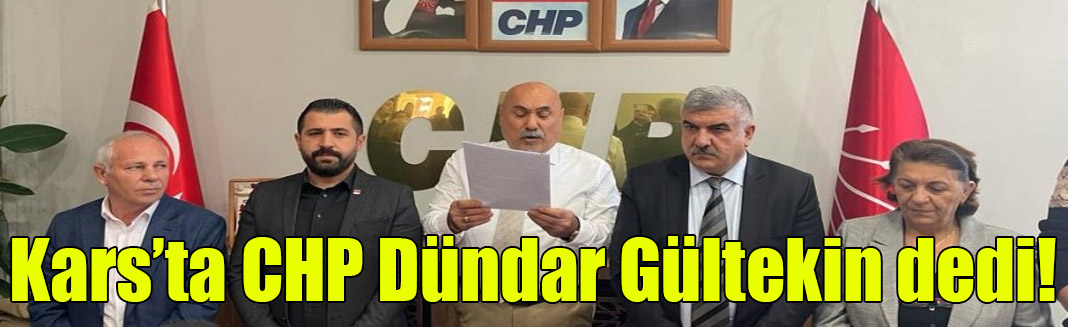 CHP Kars Belediye Başkan adayı belli oldu