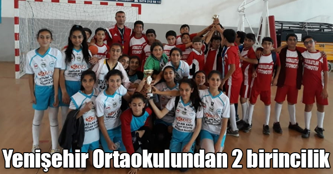 Yenişehir Ortaokulundan 2 birincilik