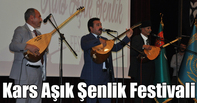 Kars Aşık Şenlik Festivali renkli görüntülere sahne oldu