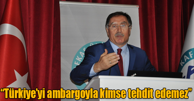 Kamu Başdenetçisi Malkoç: “Türkiye’yi ambargoyla kimse tehdit edemez”