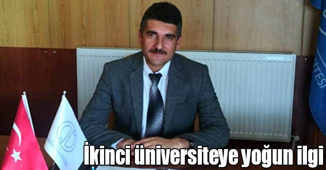 İkinci üniversiteye yoğun ilgi