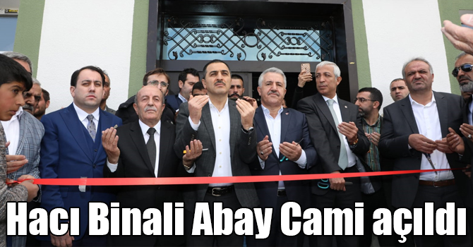 Digor Türkmeşen Köyü Hacı Binali Abay Cami açıldı