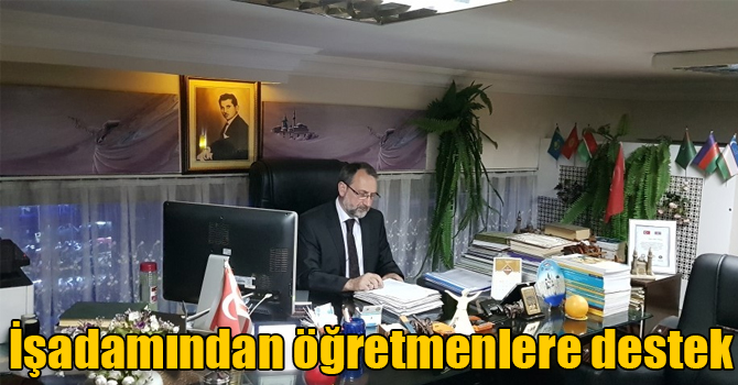 Karslı işadamından öğretmenlere destek