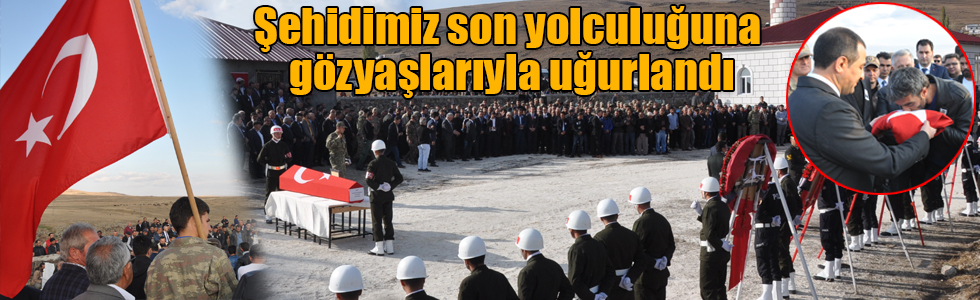 Şehit Caner Selimoğlu son yolculuğuna gözyaşlarıyla uğurlandı