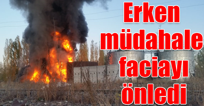Kars’ta erken müdahale faciayı önledi