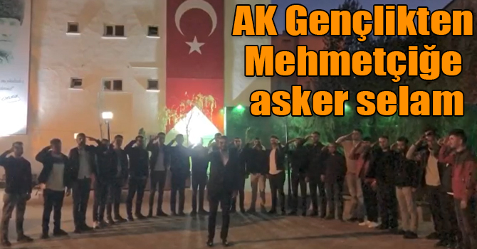 Kars AK Gençlikten Mehmetçiğe asker selam