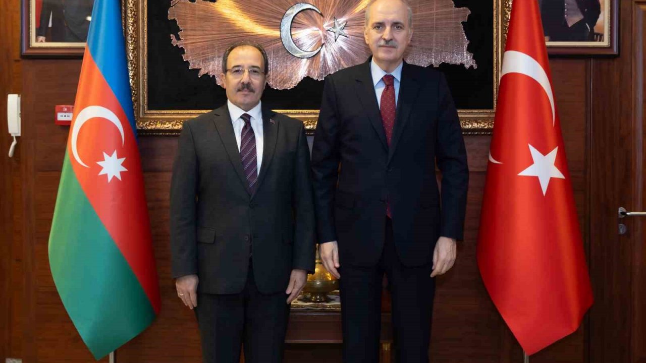 TBMM Başkanı Kurtulmuş, Türkiye’nin Bakü Büyükelçiliğini ziyaret etti
