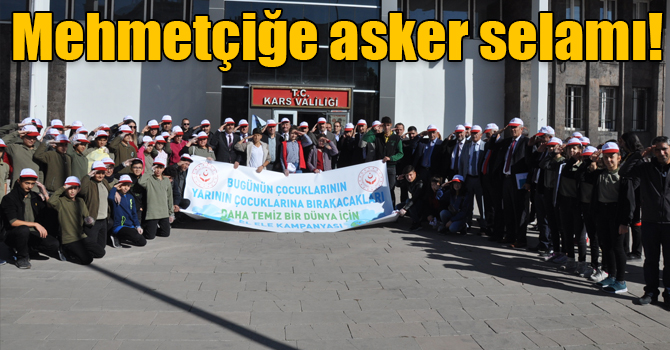 Kars’tan Mehmetçiğe asker selamı!