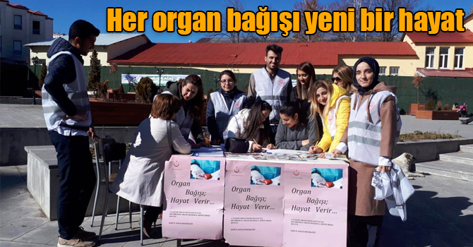 Stant kurup her organ bağışının yeni bir hayat olduğunu anlattılar