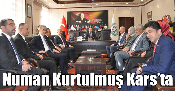 Numan Kurtulmuş Kars’ta
