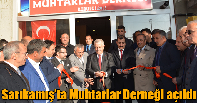 Sarıkamış’ta Muhtarlar Derneği açıldı