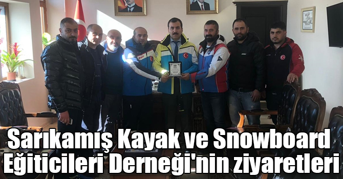 Sarıkamış Kayak ve Snowboard Eğiticileri Derneği'nin ziyaretleri