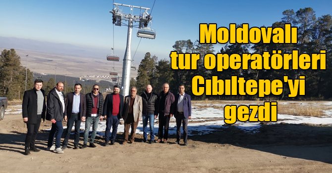 Moldovalı tur operatörleri Cıbıltepe'yi gezdi